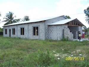 Church we built in Belize