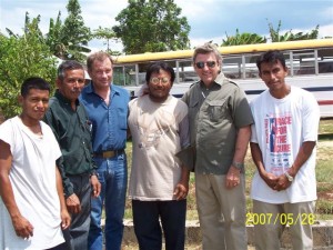 Pastors in Belize with Bro. Hayes and Bro. Shastko