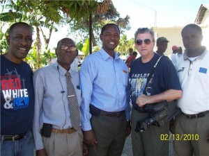 Bro. Hayes with Pastors in Haiti